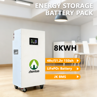 Batterie de stockage d'énergie LiFePO4 51,2V 280Ah 300Ah 15kWh 16kWh pour alimentation domestique avec protection IP20 et garantie de 10 ans