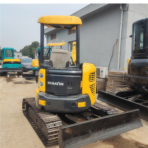 Certifié ! Excavatrice Komatsu Pc 35 d'occasion, mini-excavatrice Komatsu Pc35 de 3 tonnes avec chenilles en caoutchouc - Product Image 5