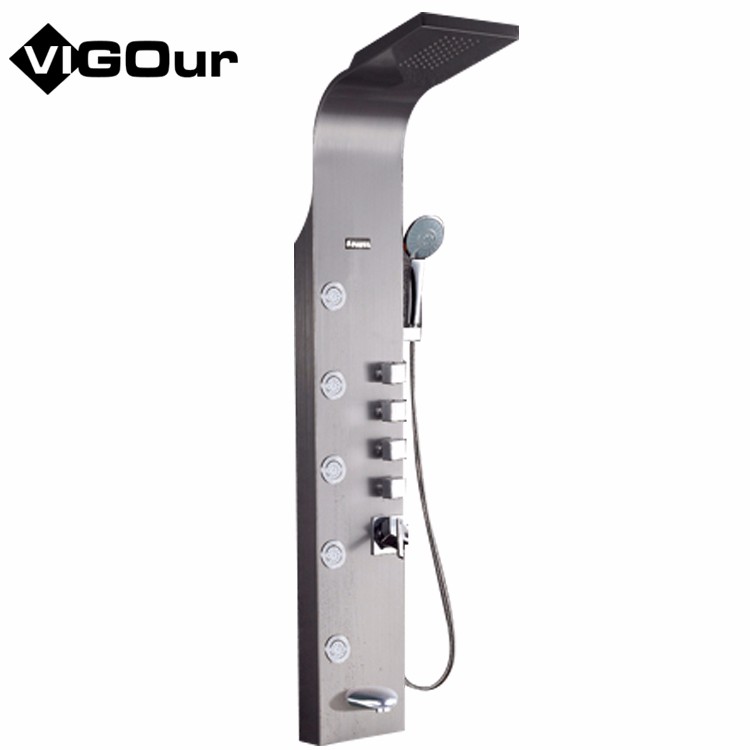 Стильный мгновенный Душ для горячей воды, душевая Колонка для ванной, дождевой Душ