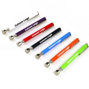 Custom Logo Flexible Magnetic <b>Pick</b>-<b>up</b> <b>Tool</b> Telescopic Magnet Wand with Bendable Head Portable Pocket Pen for Mechanics - Product Image 1