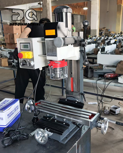 Vertical Metal <strong>Milling</strong> <strong>Machine</strong> with Pedal 9512 <strong>Mini</strong> Drilling Mill with Brushless Motor Hot Sale 220v Rotatable Spindle - Product Image 2