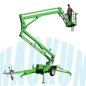 O elevador montado reboque do crescimento rebocável Scissor a plataforma montada reboque do trabalho aéreo - Product Image 6