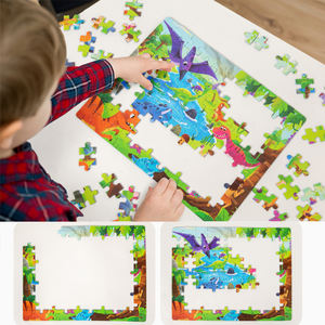 סיטונאי מבחן מיני מודפס מותאמים אישית פאזל 90 130 חתיכות עץ נייד 210 פאזל חידות למבוגרים/ילדים - Product Image 5