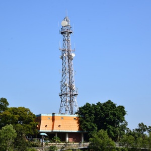 เสาส่งสัญญาณเหล็กแบบกำหนดความสูงได้สำหรับสถานีฐาน 5G รองรับ GSM WiFi - Product Image 5