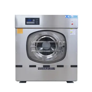 Heavy Duty Laundry Washing Machine Heavy Duty Large 100kg Capacity Industrial Fully Automatic Hotel Front Loading Stainless Steel Laundry Washing Machines Prices