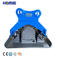 Compacteur de sol vibrant hydraulique pour excavatrice HOMIE avec garantie d'un an