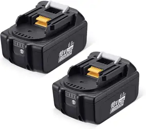 Batterie de remplacement 18V 4,0 ah compatible avec la batterie makita 18V BL1840 BL1840B avec indicateur LED batterie d'outil