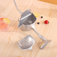 Nouveau Presse-Agrumes Manuel à Pression Manuelle pour Jus de Grenade, Orange, Citron, Canne à Sucre – Outils et Accessoires de Cuisine et Bar pour Fruits
