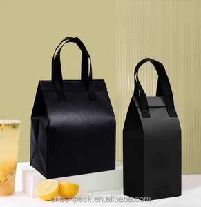 Bolsa Térmica Personalizada con Logotipo, de Tela No Tejida, con Cierre de Cremallera, para Empresas de Entrega de Comida - Product Image 3