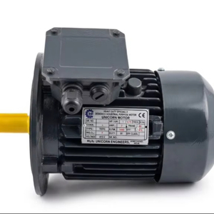 Moteur électrique triphasé 1 CV, 2880 tr/min, 2 pôles, à montage sur bride, corps en aluminium, moteur à induction haute vitesse pour pompes et machines - Product Image 1