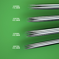2023 nouveau Design vert cartouche aiguilles de tatouage professionnel fournitures de tatouage aiguilles jetables cartouche de tatouage pour l'art corporel