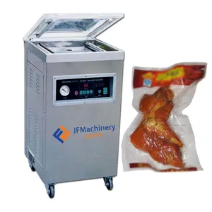 DZ500 Single Chamber The Freshness Meat/Chicken Plastic Bag Food Vacuum Packaging Machine