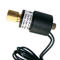 Pressostat à réinitialisation automatique haute intensité pour compresseur d'air et eau (vente en gros) |   Normalement ouvert (NO) |   Gamme de pression de 14,4 à 18,6 bars |   16A |
