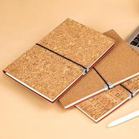Carnet de notes Youngs OEM A5 en liège, reliure cousue, 100 feuilles, impression UV, agenda scolaire, cadeau de bureau avec logo personnalisé