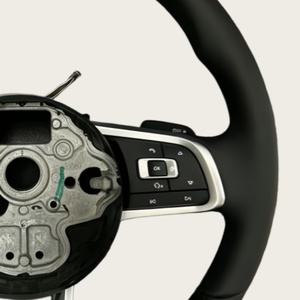 Volante de Cuero en Oferta para Volkswagen Golf 7 <span class=keywords><strong>GTI</strong></span> Golf R MK7 para VW <span class=keywords><strong>Polo</strong></span> <span class=keywords><strong>GTI</strong></span> Jetta Passat B8 Tiguan Sharan Touran - Product Image 4