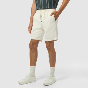 Pantalones Cortos Casuales de Algodón 100% para Hombre, Estilo Urbano, Cintura Baja, Transpirables, Antiarrugas, con Cierre de Cremallera y Bolsillos Holgados - Product Image 2