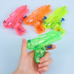 Pistola de agua de plástico transparente, Mini pistola pulverizadora para niños, juguete de verano para jugar en la playa, Unisex, 4-6 años - Product Image 3