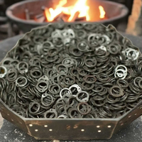 Anneaux en métal en acier de haute qualité pour les projets de courrier et d'armure de bricolage-Custom Craft Your Own Crafted Metal