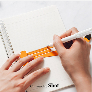 Signet-règle en métal de haute qualité, écologique, avec impression émail souple découpée en relief, motifs animaux de dessin animé (chien, chat, renard, canard) - Product Image 6