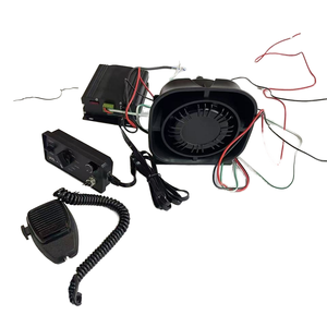 Nouvelle sirène de signalisation 100W 7 tons avec amplificateur et haut-parleur coaxial - Product Image 1