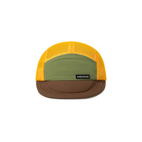 Casquette 5 Panneaux Personnalisable Légère Séchage Rapide Imprimée Brodée Motif Léopard Sportive Course Randonnée Extérieur