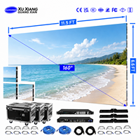 Écran LED de scène P1.9 P2.6 P2.9 avec flight case, installation rapide, idéal pour les événements et spectacles d'entreprise