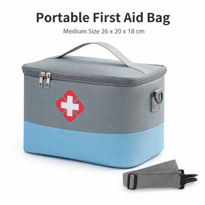 Sac de premiers secours durable pour une utilisation en extérieur, trousse médicale d'urgence, boîte de rangement médicale portable pour médecin avec logo personnalisé - Product Image 1
