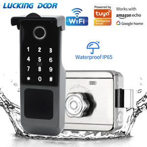 Ffi חכם הביתה עמיד למים טביעת אצבע בול ראש מנעול tuiapp חיצוני דלת טביעת אצבע חכמה מנעול - Product Image 3