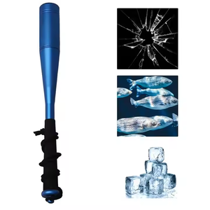 คันเบ็ดตกปลาอะลูมิเนียม ค้อนตกปลา ไม้ตีตกปลา พร้อมด้ามจับอีวีเอ - Product Image 6