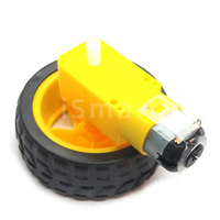 I-SMART TT Moteur Robot De Voiture Kit Motoréducteur pour Kit Roues Châssis De la Voiture Intelligente Robot Télécommande De Voiture DC Motoréducteur