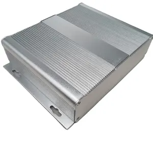 Op Maat Gemaakte Desktop Mini Box Aluminium Profiel Extrusie Behuizing Heatsink Split Instrument Behuizingen Behuizing