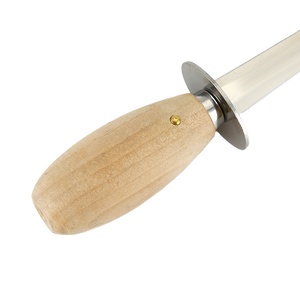 Abridor de cuchillos para ostras y mariscos <span class=keywords><strong>con</strong></span> mango de madera, pelador de mariscos de Metal para almeja, ostra y langosta - Product Image 4