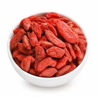 Op voorraad Biologische Ningxia Rode Goji-bessen Gedroogd Volledig Fruit Topkwaliteit BRC HACCP Gecertificeerd Kruidenthee voor Bakkerijgebruik Op Maat