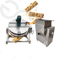 Machine automatique d'extrudeuse de barre de snacks de sésame ligne de production de céréales cassantes machines de fabrication de barres de bonbons protéinées et noix