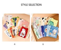 20 Stück Kinderschule niedlichen Briefpapier Set Artikel für Schul büro Briefpapier Produkte Cartoon Notizbuch Geschenk Weihnachts geschenk