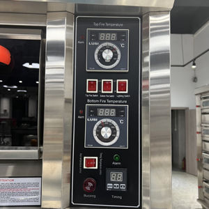 เตาอบขนมปังพิซซ่าสำหรับใช้ในครัวเตาอบแก๊ส1ชั้นสำหรับใช้เชิงพาณิชย์อุณหภูมิสูง - Product Image 4