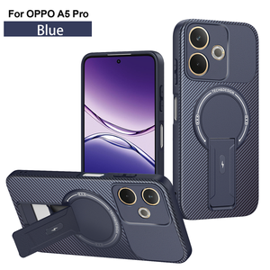 Funda Protectora con <span class=keywords><strong>Carga</strong></span> Inalámbrica para <span class=keywords><strong>Oppo</strong></span> <span class=keywords><strong>Reno</strong></span> 16F <span class=keywords><strong>Reno</strong></span> 16FS, Fibra de Carbono, Soporte, Antigolpes - Product Image 1