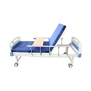 Lit d'examen hospitalier à poignée double incurvée, prix de gros, lit médical multifonctionnel manuel pour soins aux patients en salle - Product Image 4