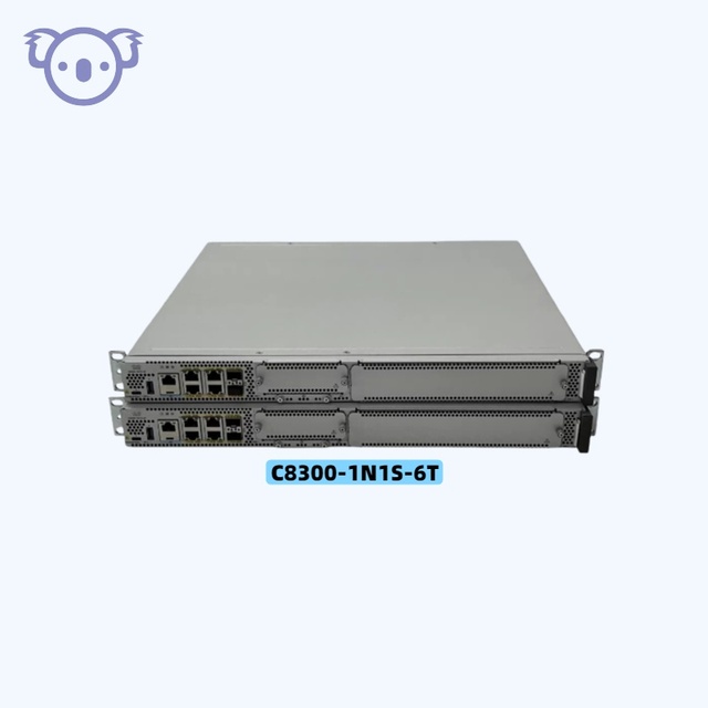 C8300-1N1S-6T CISCOS Router C8300 1RU W/ 1G WAN (1 SM Slot and 1 NIM Slot, and 6 X 1-Gigabit Ethernet Ports) C8300-1N1S-6T