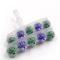 Pack personnalisé de nettoyeur de cuvette de toilette écologique longue durée déodorant de salle de bain bloc de jante de chasse d'eau suspendue
