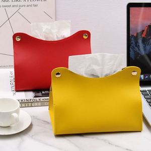 Boîte à mouchoirs de luxe faite à la main, support portable pour serviettes en papier de bureau, forme carrée, décoration intérieure, salle de bain, voiture, restaurants, hôtels - Product Image 1