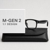 Lunettes Intelligentes avec Caméra HD 1080P, 800W Pixels, IA, Enregistrement Vidéo 2K, Audio Sans Fil BT 5.3, Lunettes de Soleil pour Enregistrement de Réunions