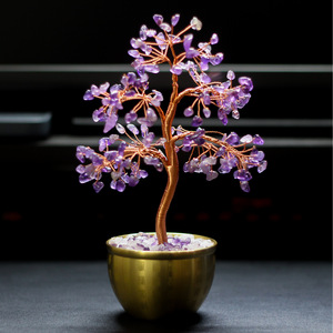 <b>Crystal</b> <b>Tree</b> Natural Mineral Decorative Plant Desktop Office Ornament Home Decoration Gift - Product Image 3