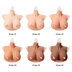 Plastron en silicone, bonnets A-G, <span class=keywords><strong>faux</strong></span> <span class=keywords><strong>seins</strong></span>, formes de <span class=keywords><strong>seins</strong></span> réalistes, <span class=keywords><strong>faux</strong></span> <span class=keywords><strong>seins</strong></span> pour travestis, transgenres, drag queens - Product Image 6