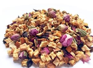 Thé aux fleurs de fruits naturels à saveur de rose de France de rêve Vente en gros de thé aux fleurs de fruits secs au goût sucré dans du thé en vrac - Product Image 3