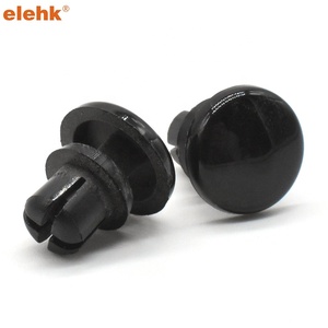 Elehk <span class=keywords><strong>Rivet</strong></span> Nylon Blanc Noir Plastique Nylon66 Mini Fixation Mâle et <span class=keywords><strong>Femelle</strong></span> Tête Ronde 120Pcs 8Mm Trou Rivets - Product Image 5