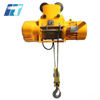 Palans électriques fabriqués en Chine, 220V 380V, capacité de levage de 5 à 10 tonnes, portée de 6m à 50m, pour usage en atelier, palan électrique CD