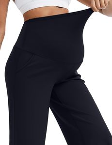 <span class=keywords><strong>Pantalon</strong></span> de maternité ample pour femme MathCat, coupe <span class=keywords><strong>large</strong></span>, extensible et doux, idéal pour le yoga, le travail et la détente pendant la <span class=keywords><strong>grossesse</strong></span> - Product Image 4