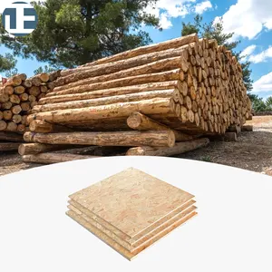 Yapı inşaatı osb ahşap paneller için TOPOCEAN 1220*2745 8/9/12mm OSB su geçirmez