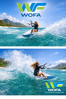 Corde de traction portative noire/orange pour planche de surf, planche de glisse et kite de surf, pour usage extérieur et transport, avec poignée, compatible avec l'alimentation en eau en milieu industriel